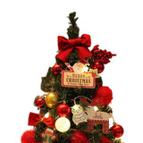 Maxbell Fairy Lights LED Party Outdoor String Lights Festival Lighted Christmas Tree Red 15x14x60cm