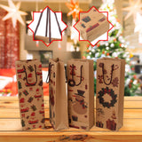 Maxbell brown Bags Kraft Bags Gift Wrap Wine Bags Paper for home Travel