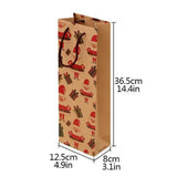 Maxbell brown Bags Kraft Bags Gift Wrap Wine Bags Paper for home Travel