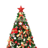 Maxbell Christmas Tree Decor with Lights for Shop Window Dinner Outdoor Indoor style B