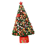 Maxbell Christmas Tree Decor with Lights for Shop Window Dinner Outdoor Indoor style B