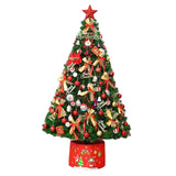 Maxbell Christmas Tree Decor with Lights for Shop Window Dinner Outdoor Indoor style B