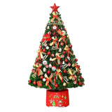 Maxbell Christmas Tree Decor with Lights for Shop Window Dinner Outdoor Indoor style B