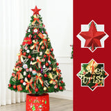 Maxbell Christmas Tree Decor with Lights for Shop Window Dinner Outdoor Indoor style B