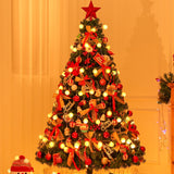 Maxbell Christmas Tree Decor with Lights for Shop Window Dinner Outdoor Indoor style B