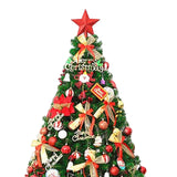 Maxbell Christmas Tree Decor with Lights for Shop Window Dinner Outdoor Indoor style C