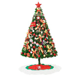 Maxbell Christmas Tree Decor with Lights for Shop Window Dinner Outdoor Indoor style C