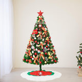 Maxbell Christmas Tree Decor with Lights for Shop Window Dinner Outdoor Indoor style C