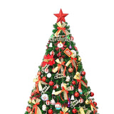 Maxbell Christmas Tree Decor with Lights for Shop Window Dinner Outdoor Indoor style D