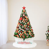 Maxbell Christmas Tree Decor with Lights for Shop Window Dinner Outdoor Indoor style D