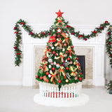 Maxbell Christmas Tree Decor with Lights for Shop Window Dinner Outdoor Indoor style D