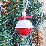 Maxbell 12x Bells Pendant Pendant Elements Craft for Christmas Tree Ornament Multicolor