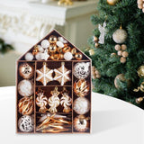 Maxbell 73x Christmas Ball Ornament Christmas Tree Ornaments Balls for Birthday Aureate