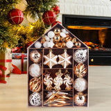 Maxbell 73x Christmas Ball Ornament Christmas Tree Ornaments Balls for Birthday Aureate