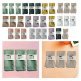 Maxbell 3 Pieces Washable Cloth Napkins Dining Table Mat Tableware Mat for Decor Green