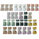 Maxbell 3 Pieces Washable Cloth Napkins Dining Table Mat Tableware Mat for Decor Green