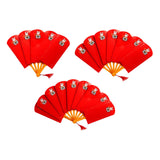 Maxbell Chinese Red Envelopes Hong Bao Red Packet for Birthday New Year Party 6 card slots