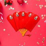 Maxbell Chinese Red Envelopes Hong Bao Red Packet for Birthday New Year Party 6 card slots