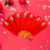 Maxbell Chinese Red Envelopes Hong Bao Red Packet for Birthday New Year Party 8 card slots