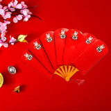 Maxbell Chinese Red Envelopes Hong Bao Red Packet for Birthday New Year Party 8 card slots