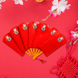 Maxbell Chinese Red Envelopes Hong Bao Red Packet for Birthday New Year Party 8 card slots