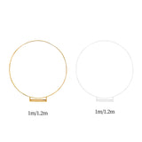 Maxbell Circle Balloon Arch baby Shower Decoration Graduation Decoration Aureate 1m