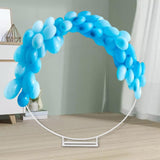 Maxbell Circle Balloon Arch baby Shower Decoration Graduation Decoration White 1m
