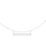 Maxbell Circle Balloon Arch baby Shower Decoration Graduation Decoration White 1m