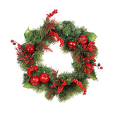 Maxbell Christmas Wreath Hanging Ornament Garland Decorative for Indoor Windows Yard
