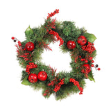 Maxbell Christmas Wreath Hanging Ornament Garland Decorative for Indoor Windows Yard