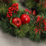 Maxbell Christmas Wreath Hanging Ornament Garland Decorative for Indoor Windows Yard