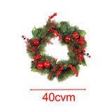 Maxbell Christmas Wreath Hanging Ornament Garland Decorative for Indoor Windows Yard