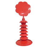 Maxbell Lollipop Holder Multi Layer Round Hole for Birthday Christmas Halloween Red