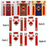 Maxbell Spring Festival Porch Sign Window Sticker for Spring Shopping Malls Decor Style A