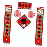 Maxbell Spring Festival Porch Sign Window Sticker for Spring Shopping Malls Decor Style A