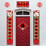Maxbell Spring Festival Porch Sign Window Sticker for Spring Shopping Malls Decor Style A