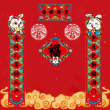 Maxbell Spring Festival Porch Sign Window Sticker for Spring Shopping Malls Decor Style A
