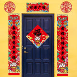 Maxbell Spring Festival Porch Sign Window Sticker for Spring Shopping Malls Decor Style B