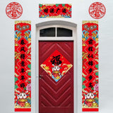 Maxbell Spring Festival Porch Sign Window Sticker for Spring Shopping Malls Decor Style B