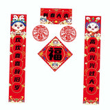 Maxbell Spring Festival Porch Sign Window Sticker for Spring Shopping Malls Decor Style D