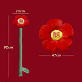 Maxbell Throw Pillow Wedding Supplies Flower Shape Floor Pillow for Wedding Bride Style A Pillow