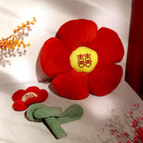 Maxbell Throw Pillow Wedding Supplies Flower Shape Floor Pillow for Wedding Bride Style A Pillow