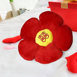 Maxbell Throw Pillow Wedding Supplies Flower Shape Floor Pillow for Wedding Bride Style A Pillow