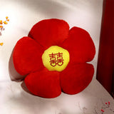 Maxbell Throw Pillow Wedding Supplies Flower Shape Floor Pillow for Wedding Bride Style A Pillow