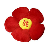 Maxbell Throw Pillow Wedding Supplies Flower Shape Floor Pillow for Wedding Bride Style B Pillow