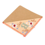 Maxbell Flower Letter Embroidery Bookmark Book Marker Clip Page Stitched Corner Spring B