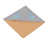 Maxbell Flower Letter Embroidery Bookmark Book Marker Clip Page Stitched Corner Winter A