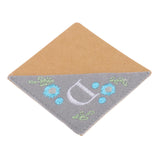 Maxbell Flower Letter Embroidery Bookmark Book Marker Clip Page Stitched Corner Winter D