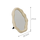 Maxbell Nordic Style Desktop Makeup Mirror Vanity Mirror for Home Desktop Decoration