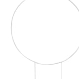 Maxbell Wedding Arch Frame Balloon Arch Kit Stand Heavy Duty for Ceremony Wedding White 1.2m 4 Pipe